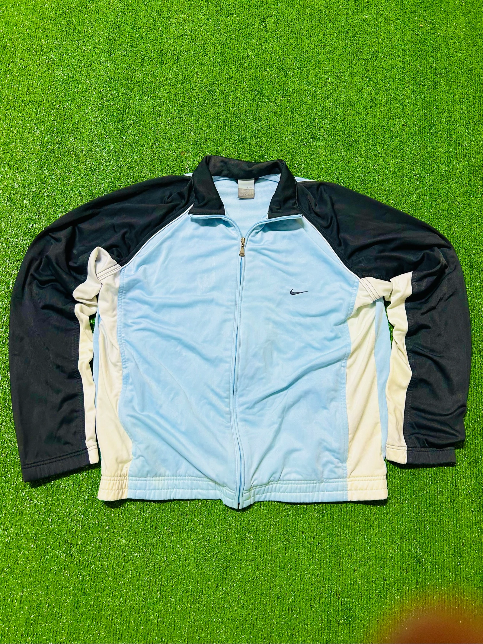 Nike 90s vintage premium track jacket baggy Classic swoosh 